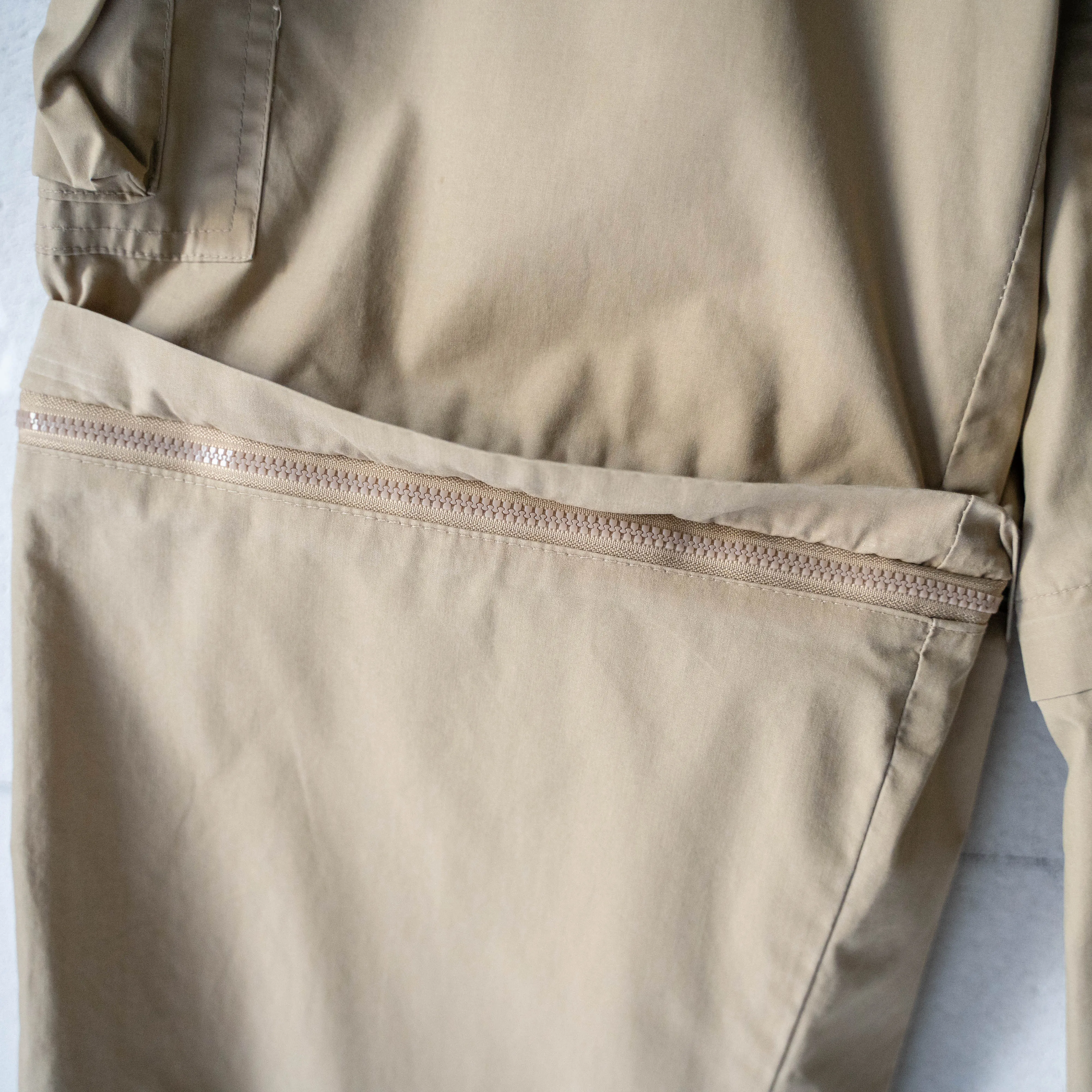 1990s asymmetry design detachable cargo pants