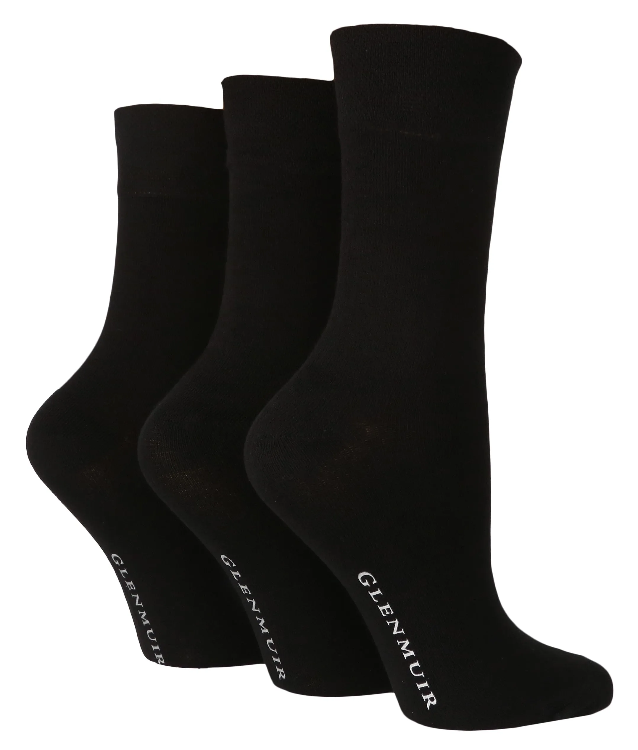 3 Pair Glenmuir Womens Gentle Grip Socks