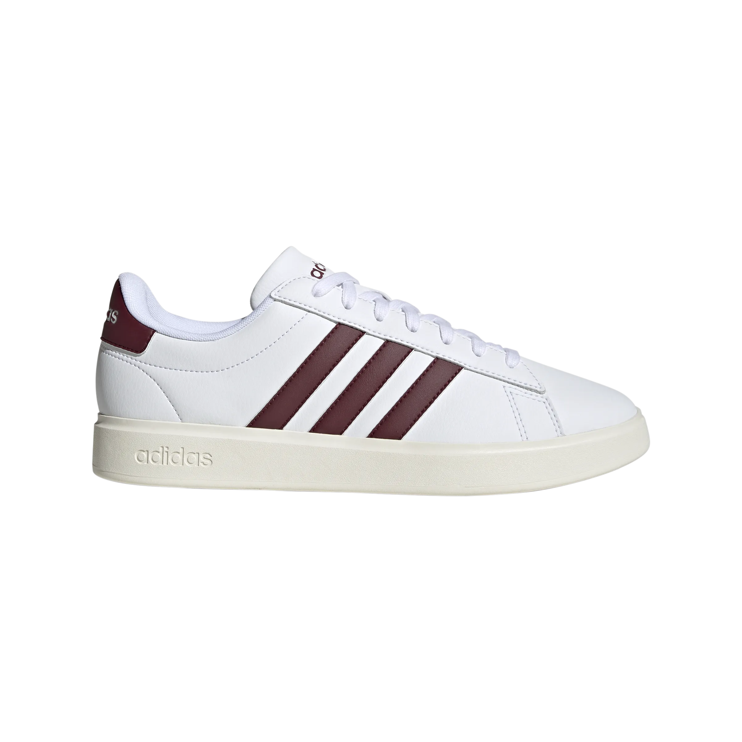 adidas Grand Court 2.0 Trainers - Mens - White/Shadow Red/Off White