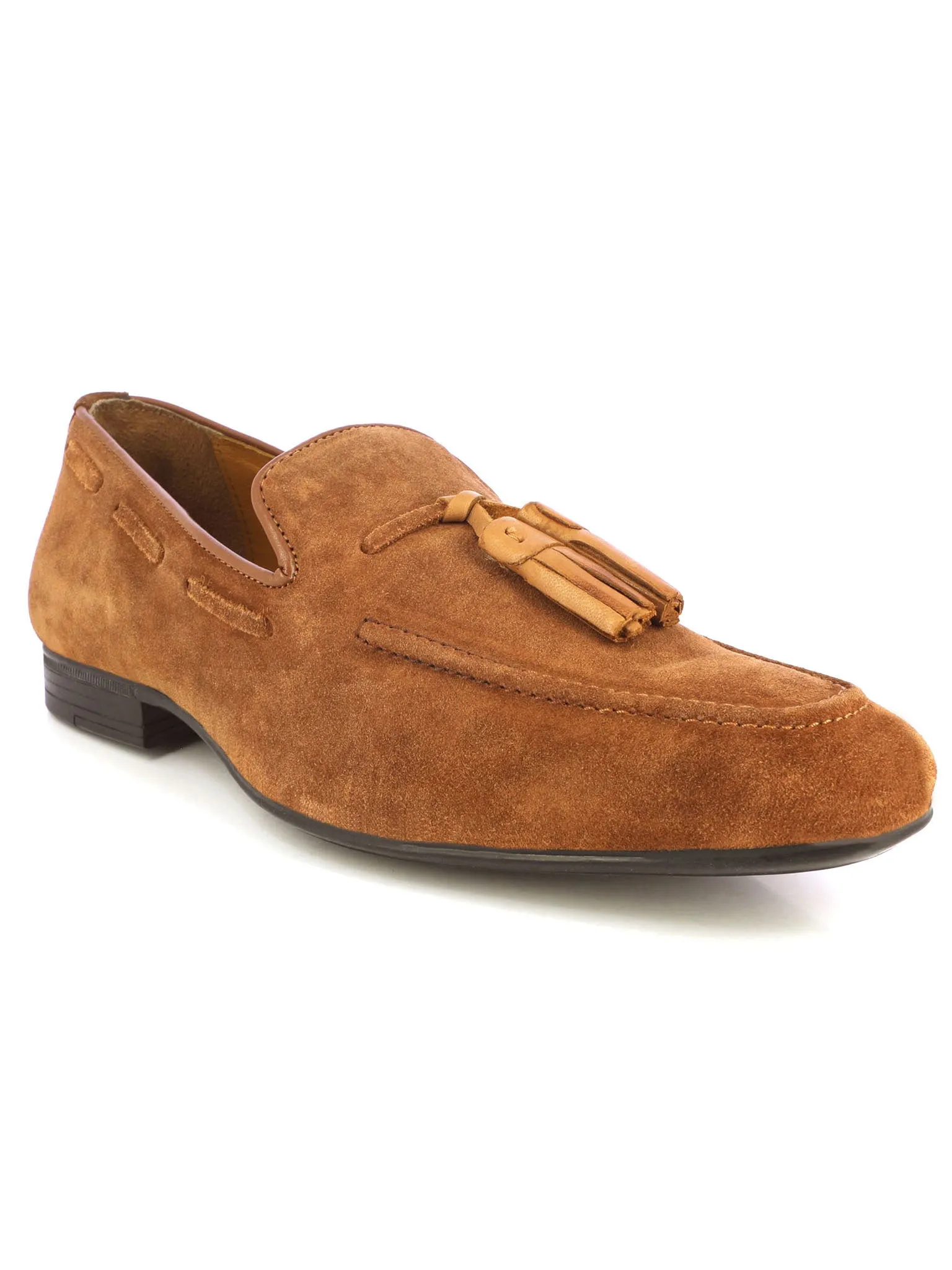 ALBERTO TORRESI MENS FORMAL SLIP-ONS WITH TASSEL