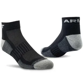 Ariat Work Tek Series High Performance Quarter Socks - 3 Pack