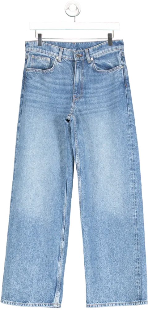 Arket Blue Cloud Loose Jeans UK 8