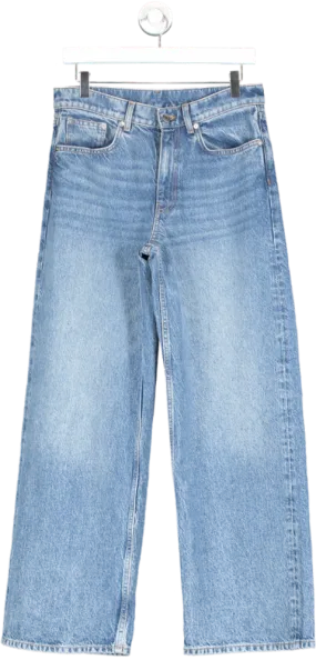 Arket Blue Cloud Loose Jeans UK 8