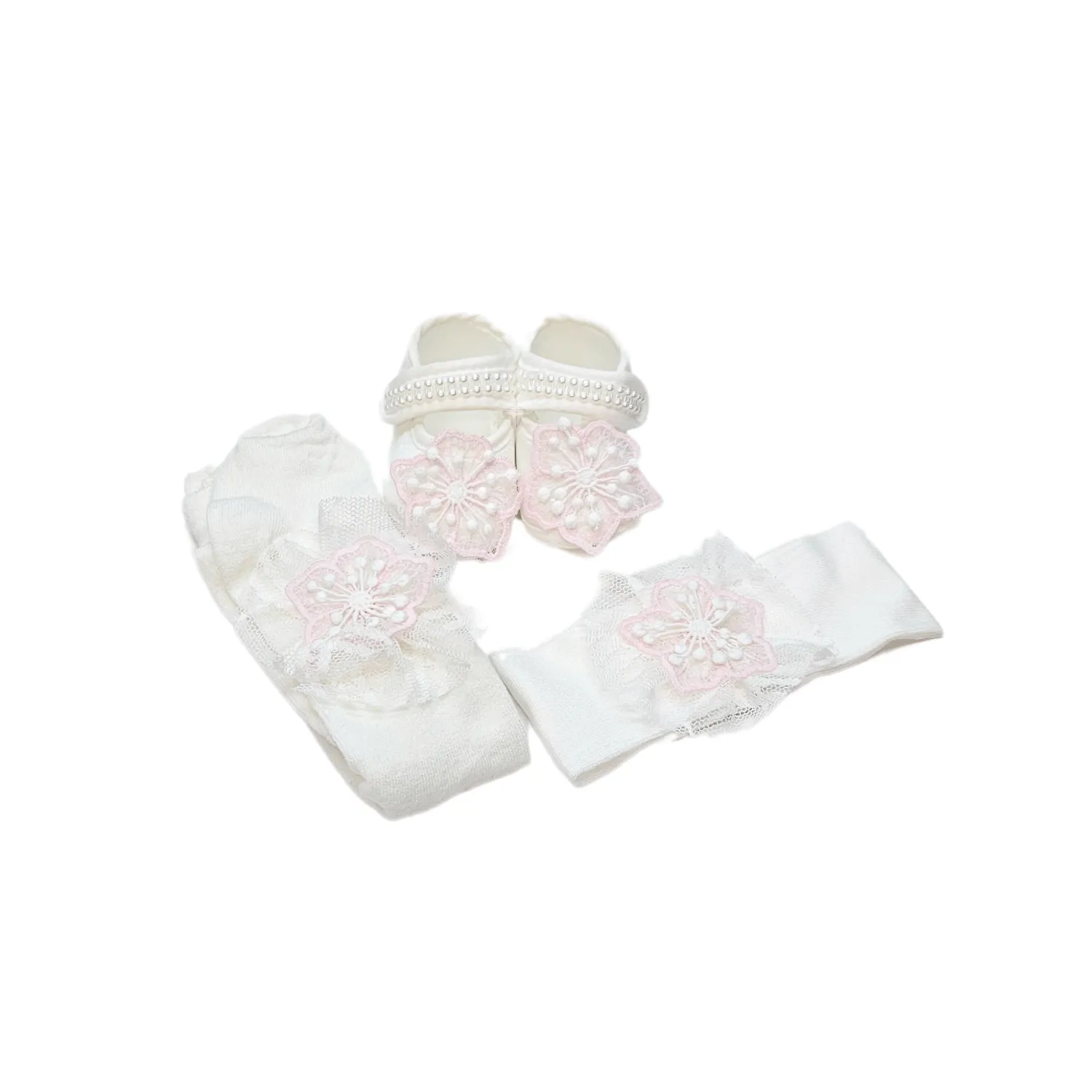 Baby Pink Flower Set