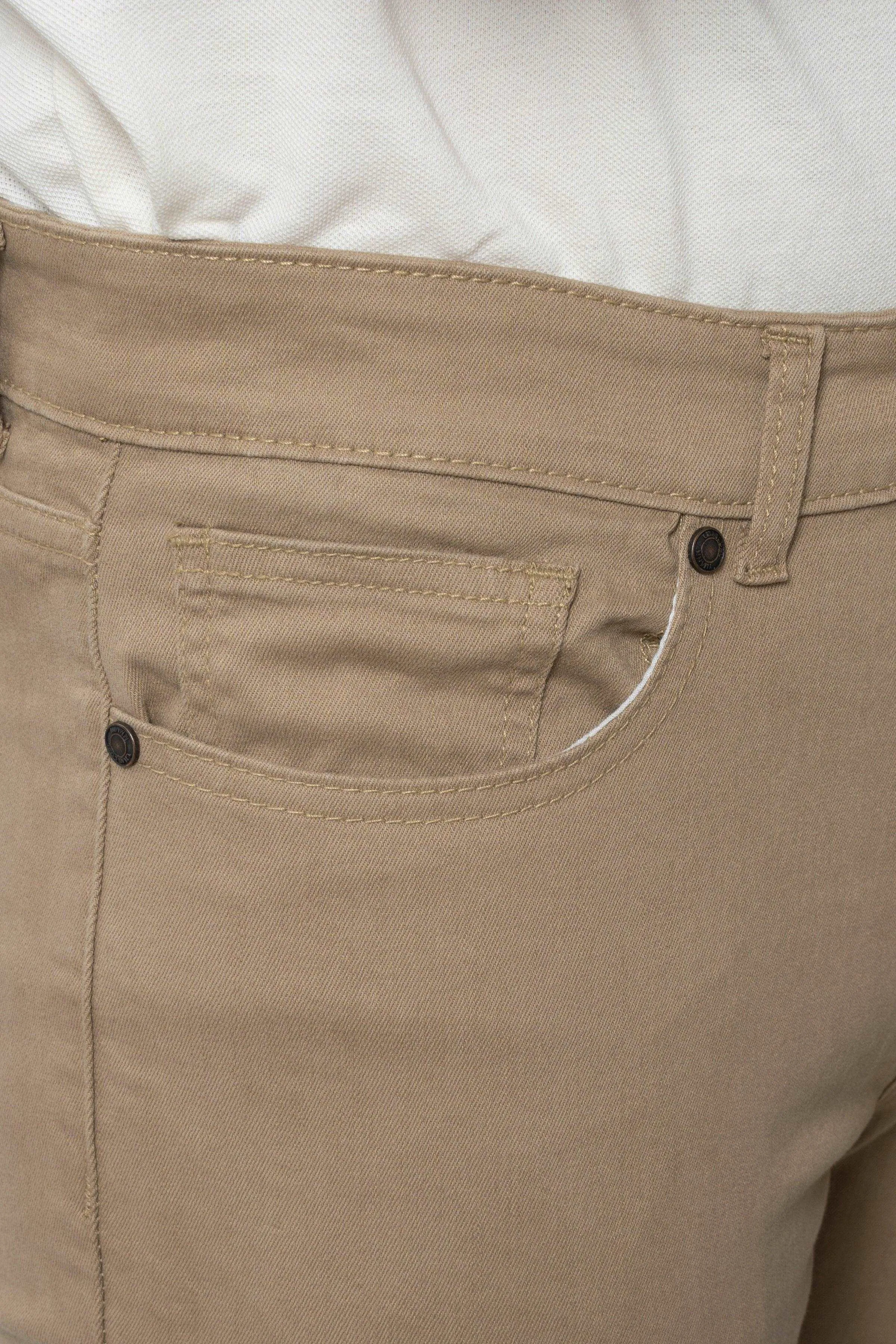 BASIC 5 POCKET PANT LIGHT KAHKI