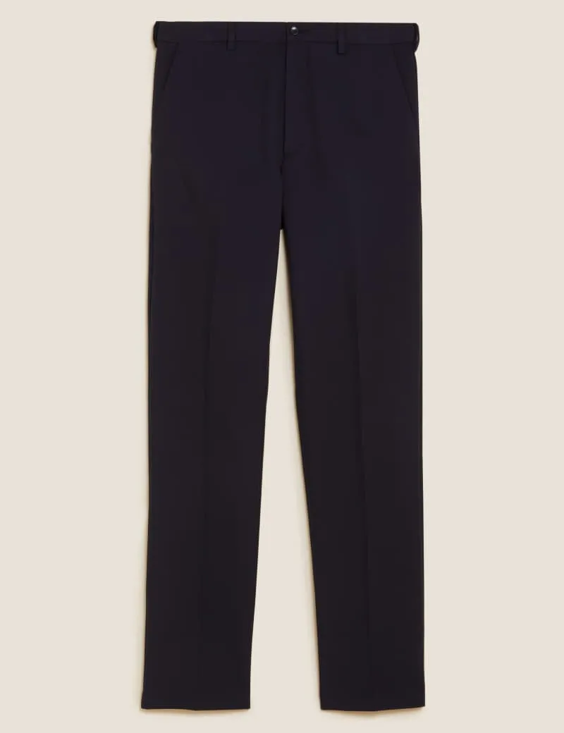 Big & Tall Regular Fit Trousers with Active Waist