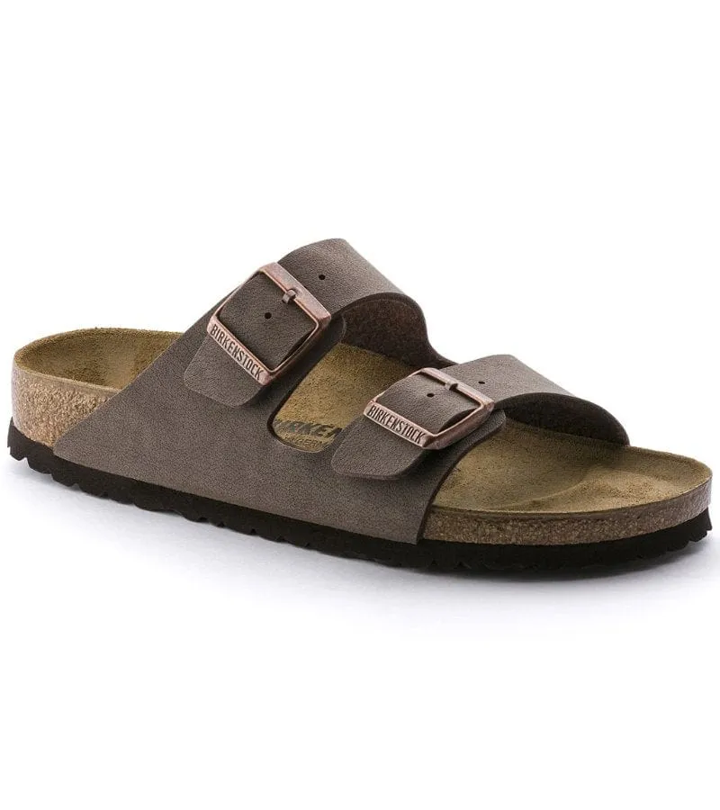 Birkenstock Mens Arizona Soft Footbed Mocha Slip On Sandal - 151181