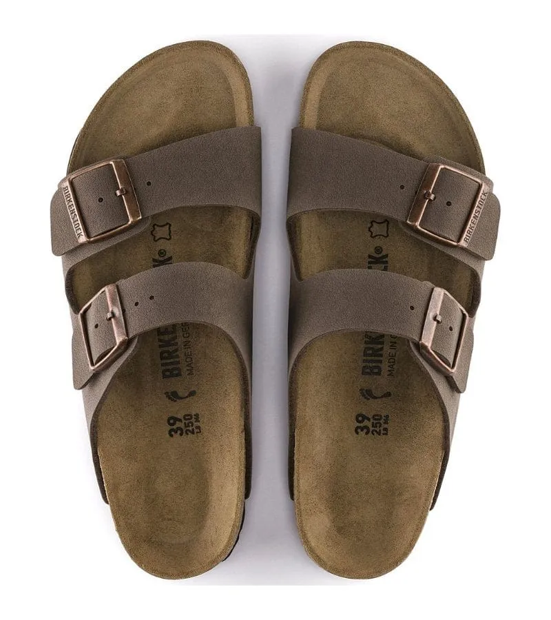 Birkenstock Mens Arizona Soft Footbed Mocha Slip On Sandal - 151181