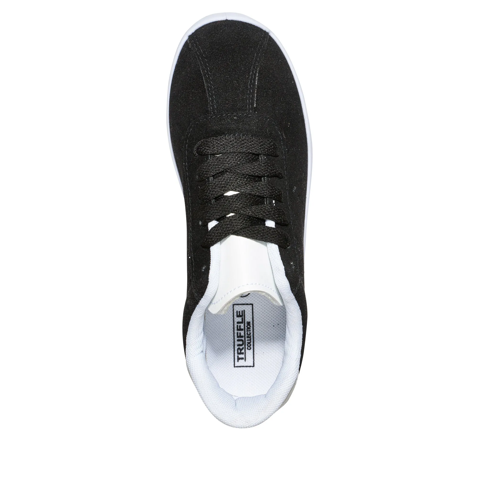 Black Chunky Lace Up Trainer