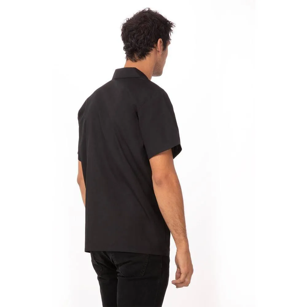 Black Utility Cook Shirt