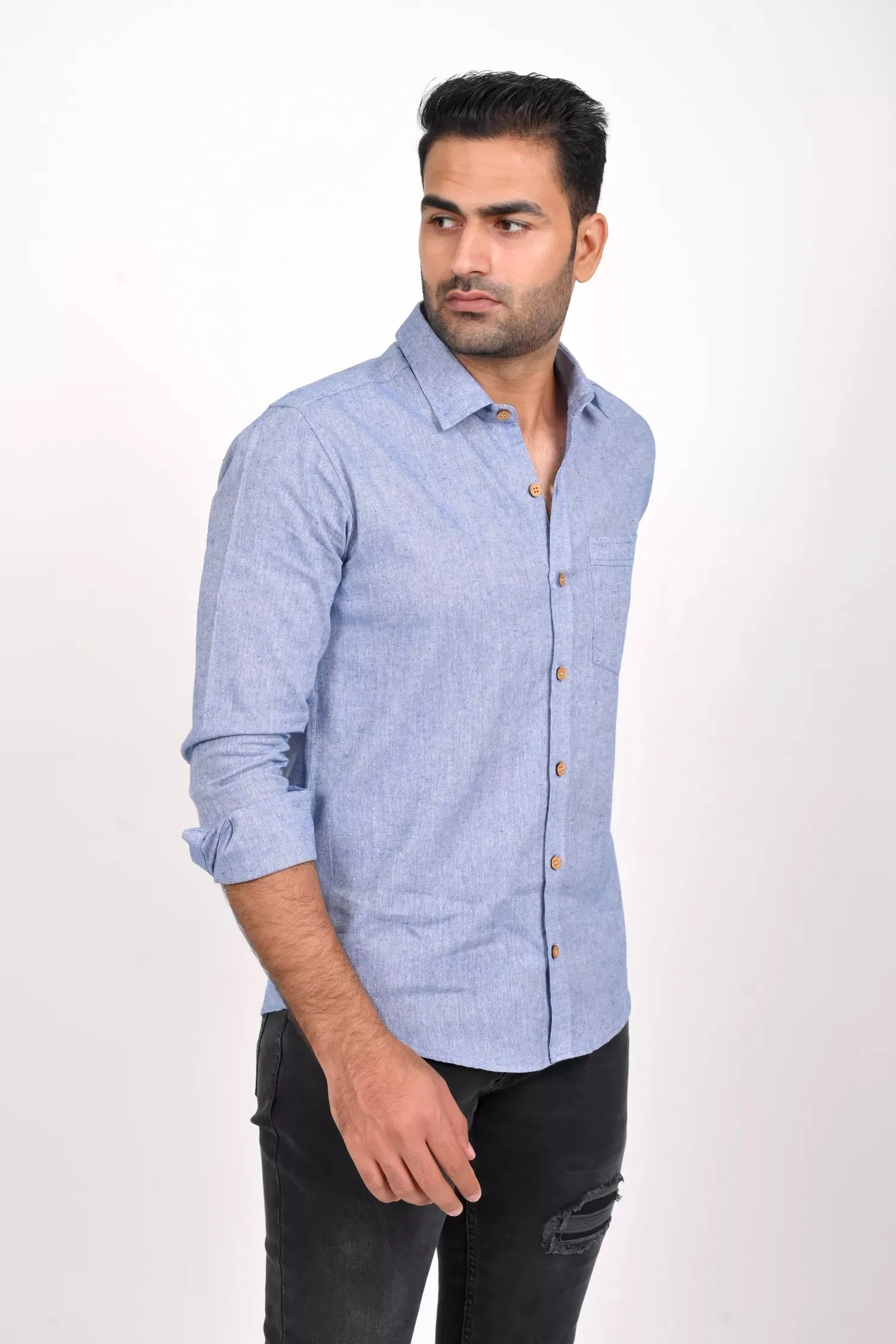 Blue Chambray Shirt