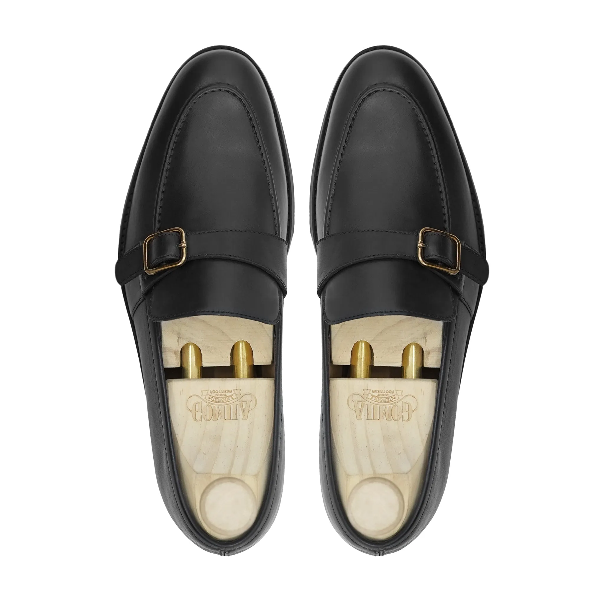 Brixton - Men's Black Calf Leather Loafer