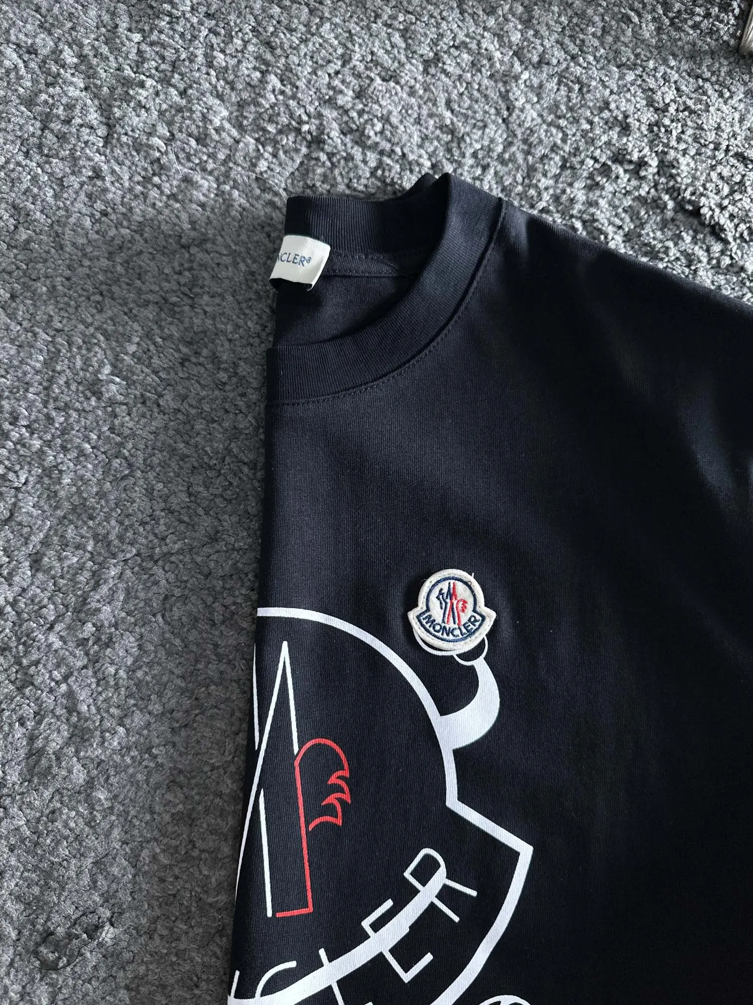 Camiseta Moncler Preta 2