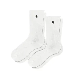 Carhartt WIP Madison Pack Socks White / Black and White / Black