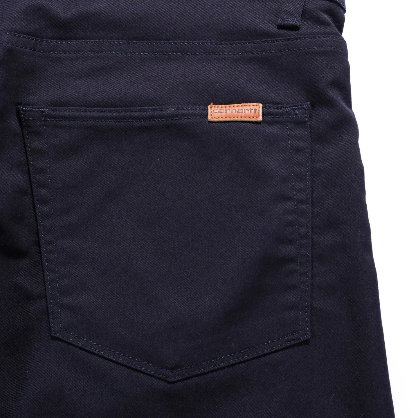 CARHARTT WIP VICIOUS PANT 'LAMAR' STRETCH TWILL DARK NAVY