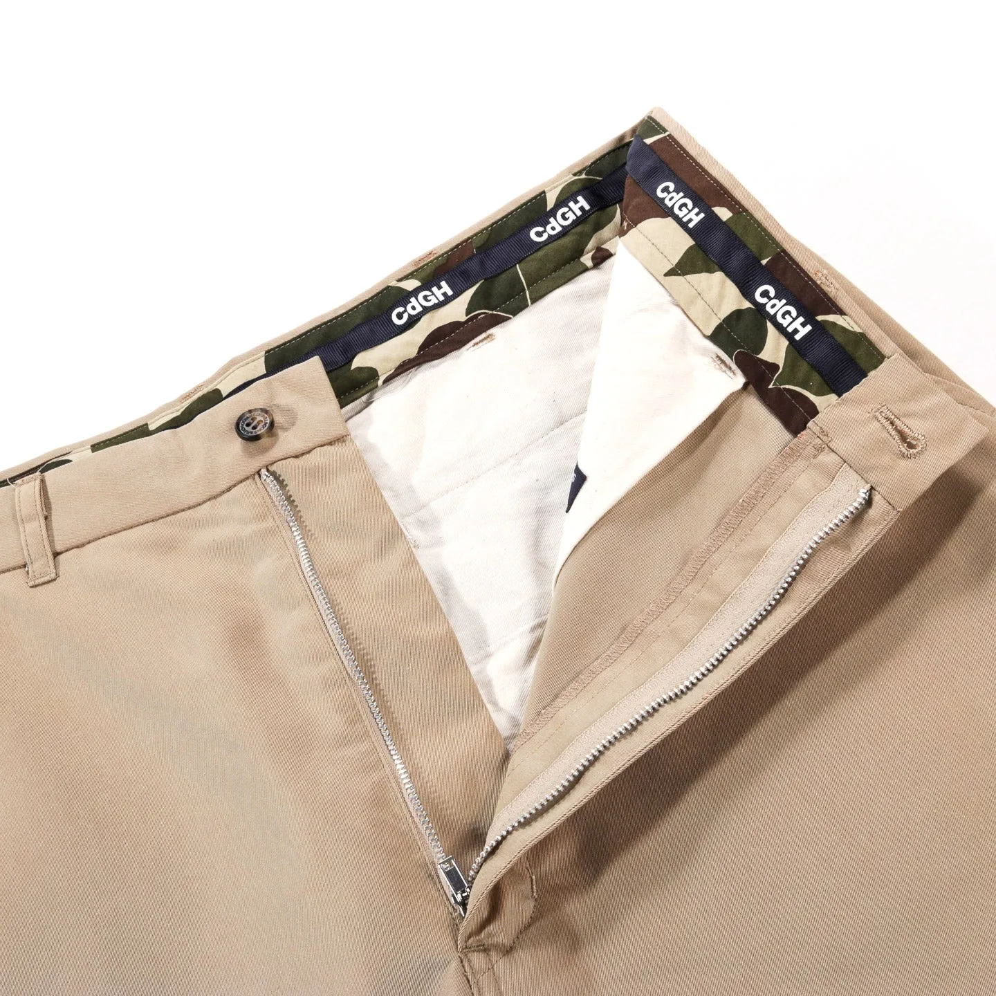 COMME DES GARCONS HOMME P006 WIDE CHINO PANT BEIGE