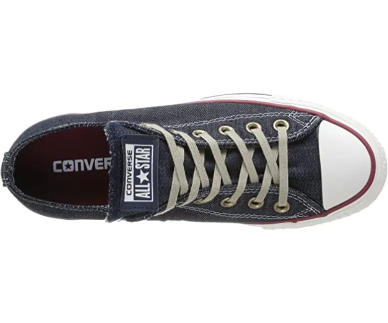 Converse men's sneakers shoe in denim Ct OX 148497C dark blue