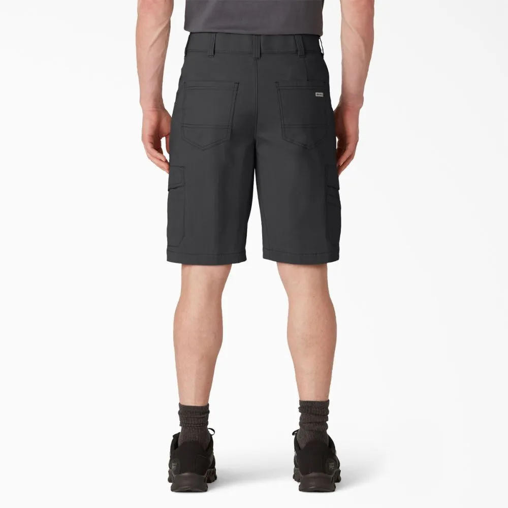 Dickies Men's 11 FLEX Cooling Performance Work Cargo Shorts SR607 - Black