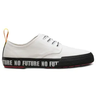 Dr Martens Pressler SXP White Canvas Shoes