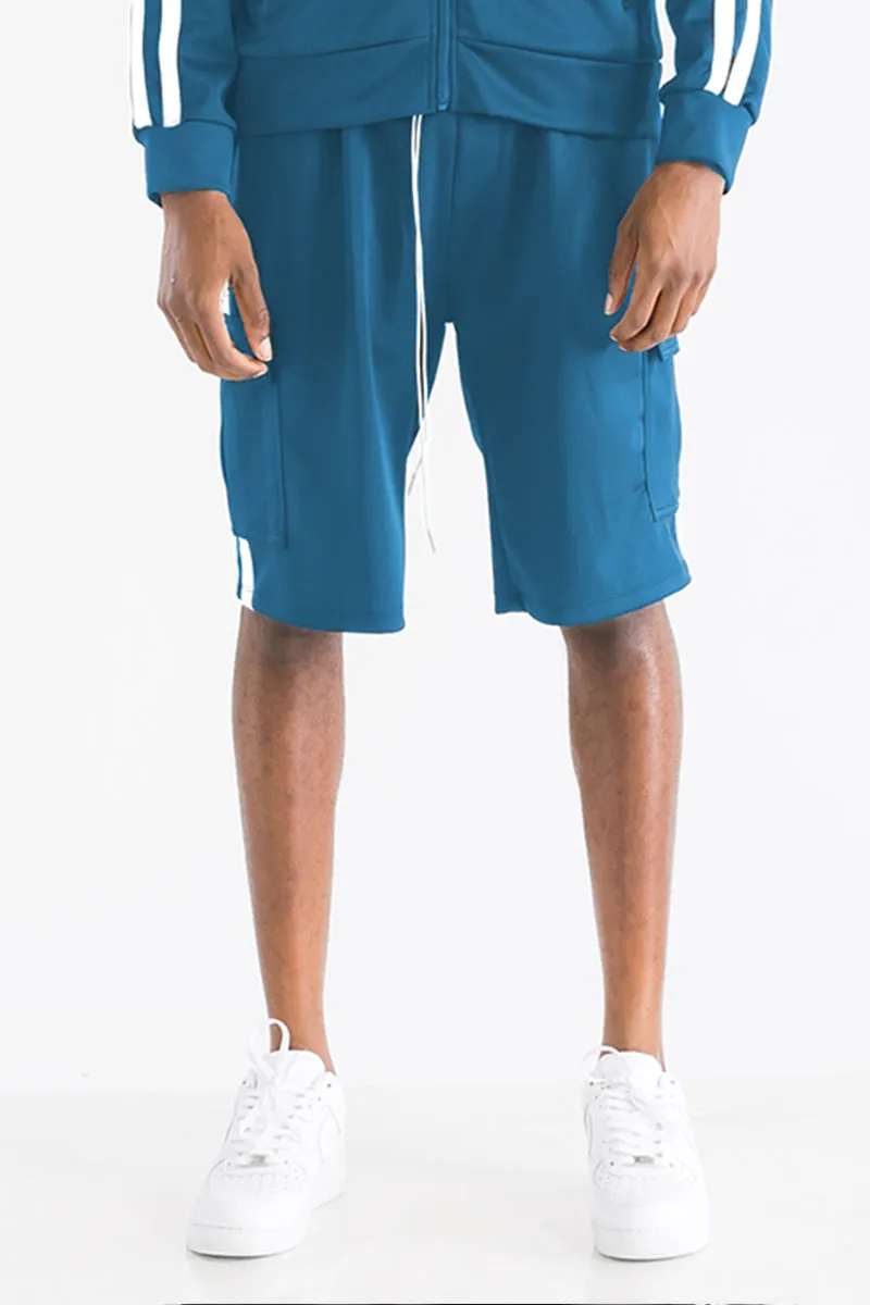 Dual Stripe Cargo Short