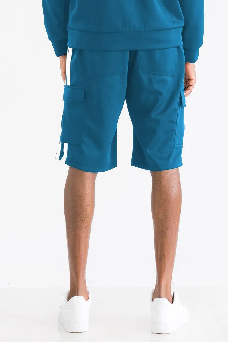 Dual Stripe Cargo Short