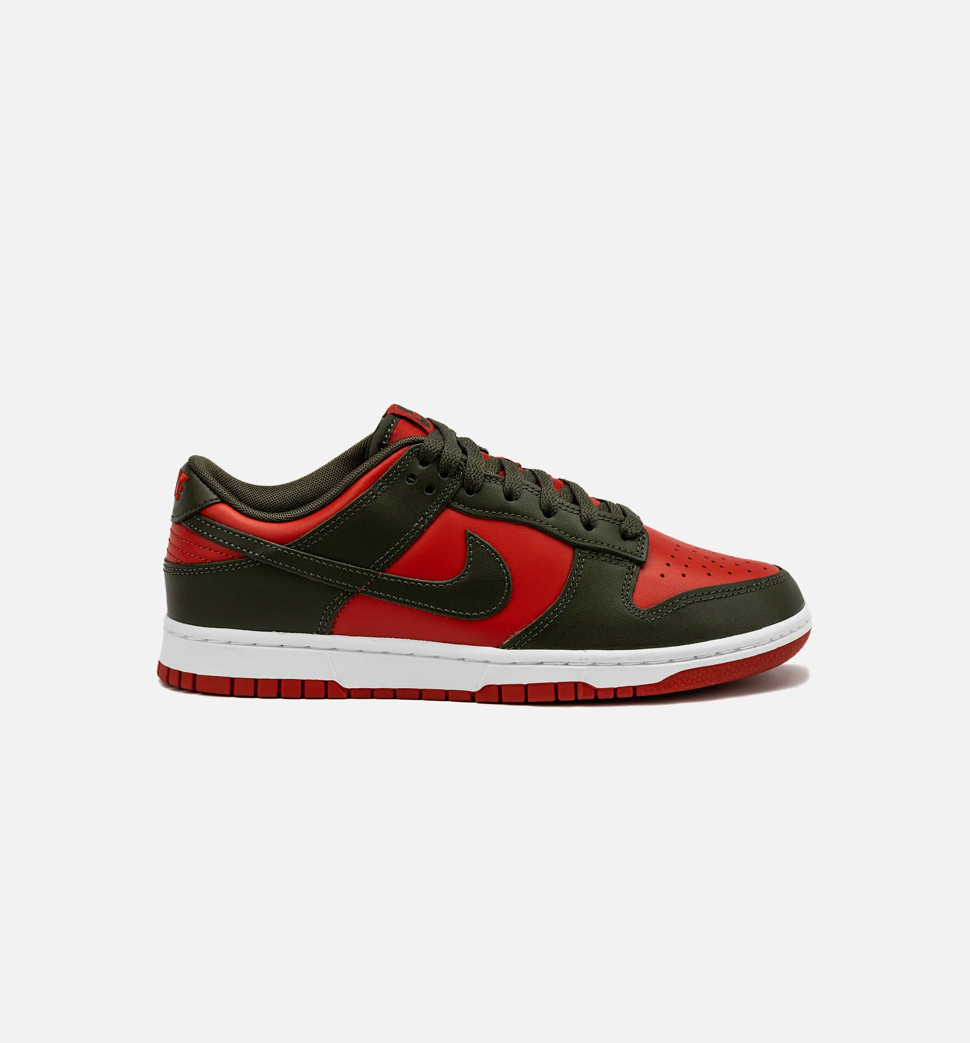 Dunk Low Mystic Red Mens Lifestyle Shoe - Red/Khaki