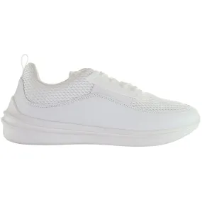 Henleys Silva Mens White Running Trainers