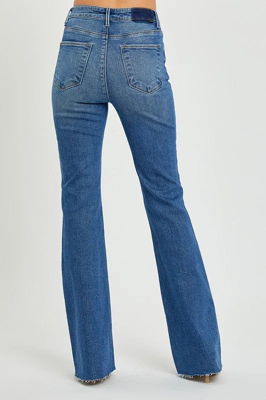 High Rise Bootcut Jeans