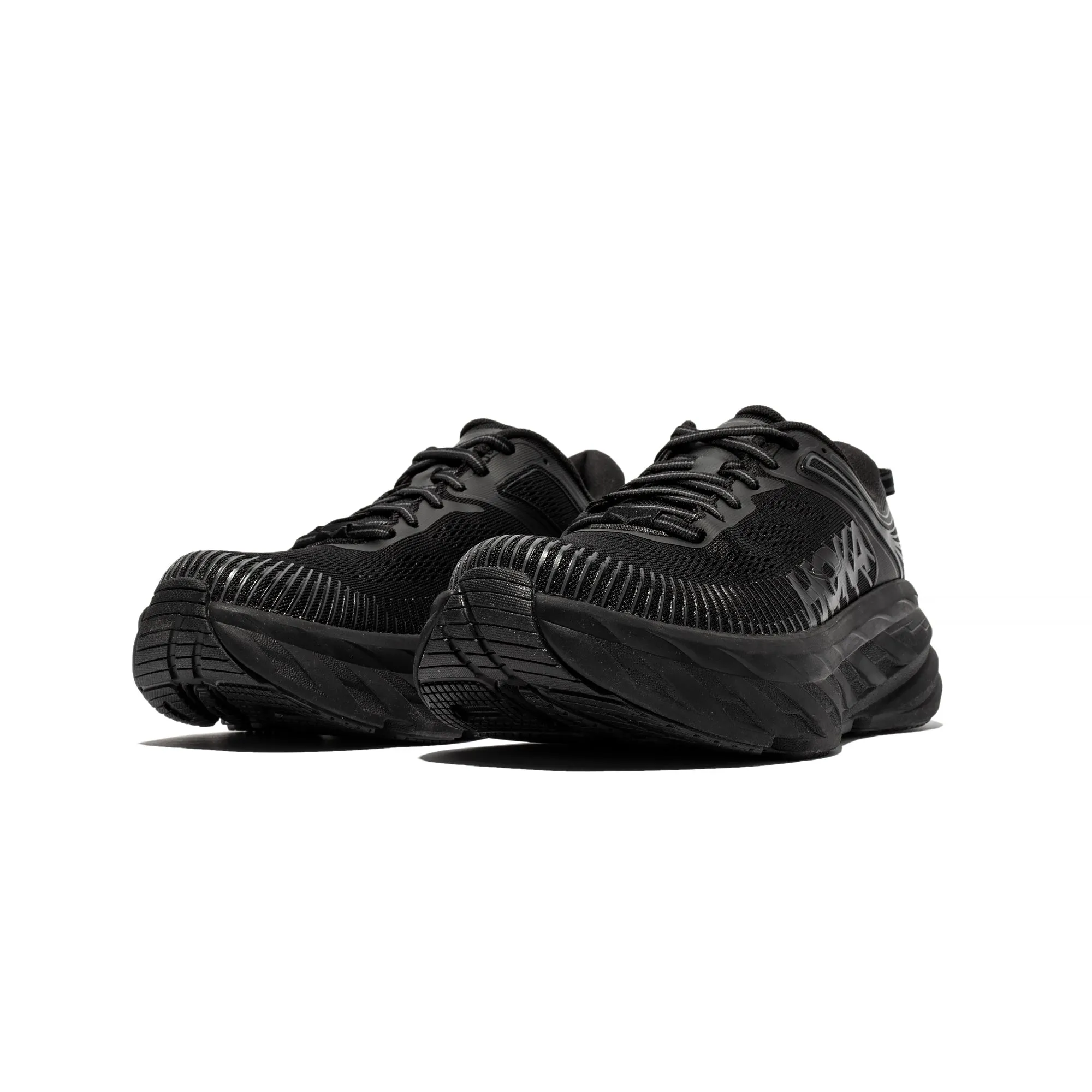 Hoka One One Womens Bondi 7 Shoes 'Black'