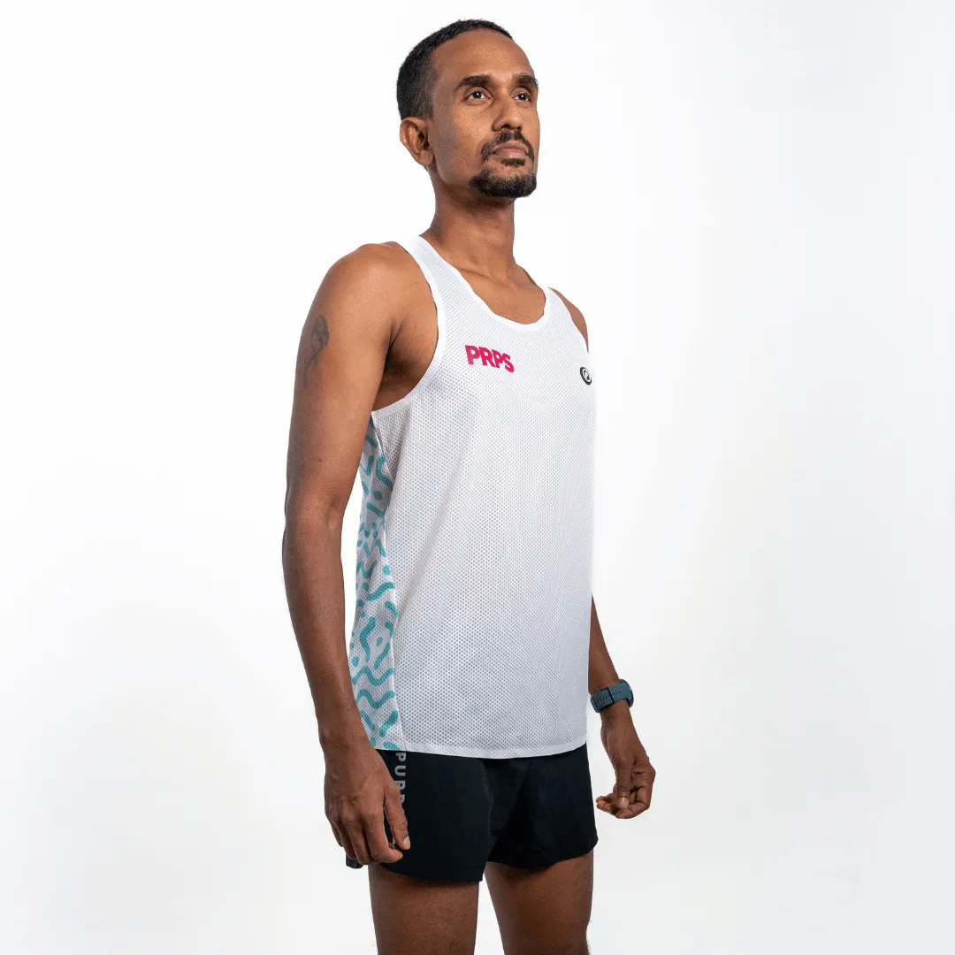 Hypermesh PRO Running Singlet (Arctic White)