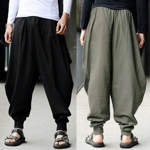 INCERUN Men Casual Harem Pants