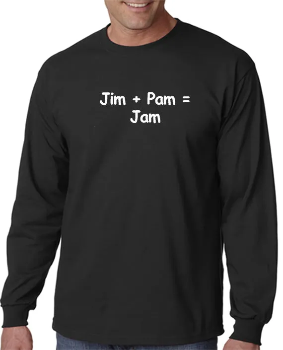 Jim   Pam = Jam T-shirt