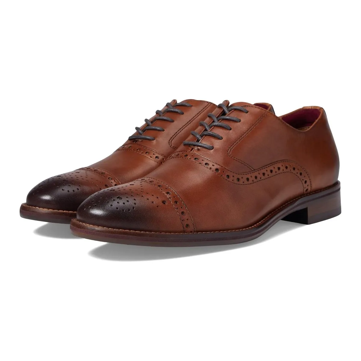 Johnston & Murphy Men's Conard 2.0 Cap Toe Tan