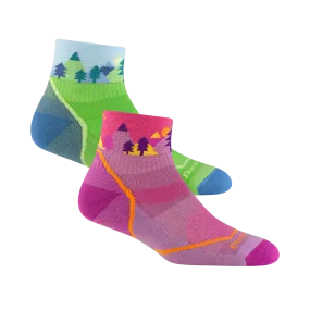 Kids Quest Quarter Hiking Sock 2-Pack