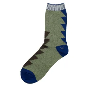 Marcomonde - Triangles Malaysia Socks - Khaki