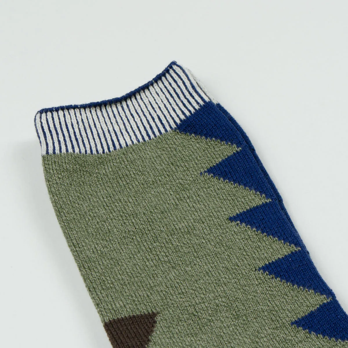 Marcomonde - Triangles Malaysia Socks - Khaki