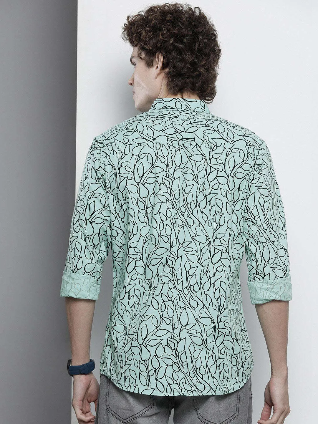 Men Abstract Printed Shirt