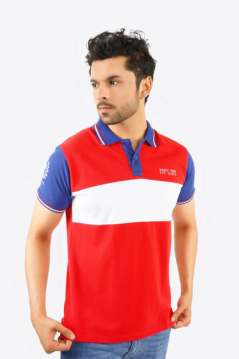 Men's Short Sleeves Fashion Polo