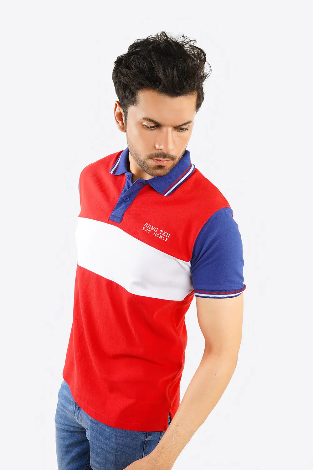 Men's Short Sleeves Fashion Polo