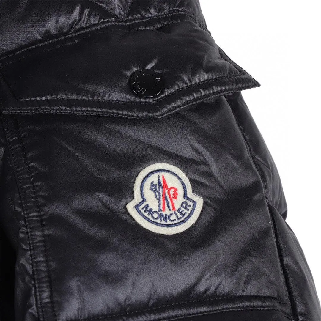 MONCLER MAYA JACKET *BLACK/GREEN/NAVY BLUE*