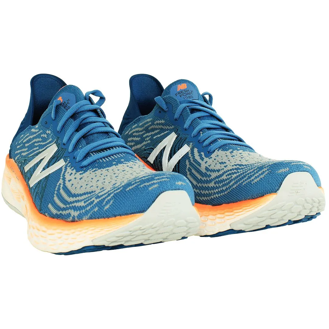 New Balance Fresh Foam 1080v10 Mens Blue Running Trainers