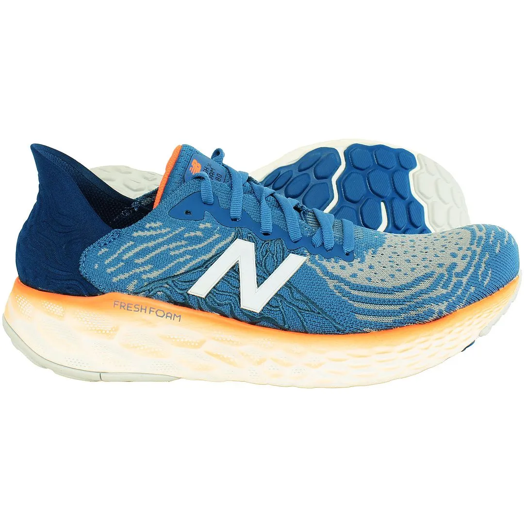 New Balance Fresh Foam 1080v10 Mens Blue Running Trainers