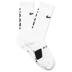 NOCTA Crew Socks - White/Black