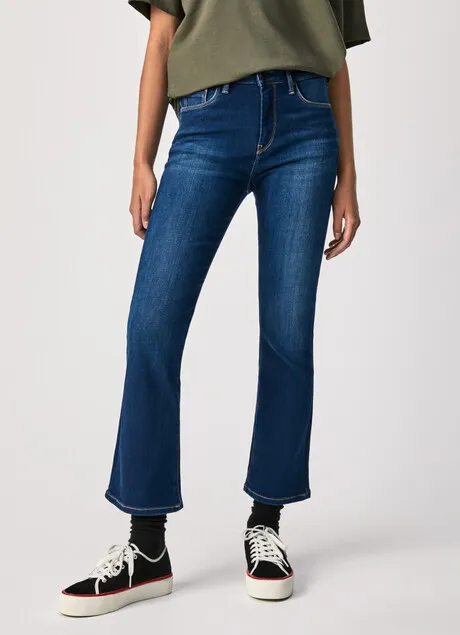 PepeJeans Regent Kick Skinny Fit High Waist Jeans PL203942DH6