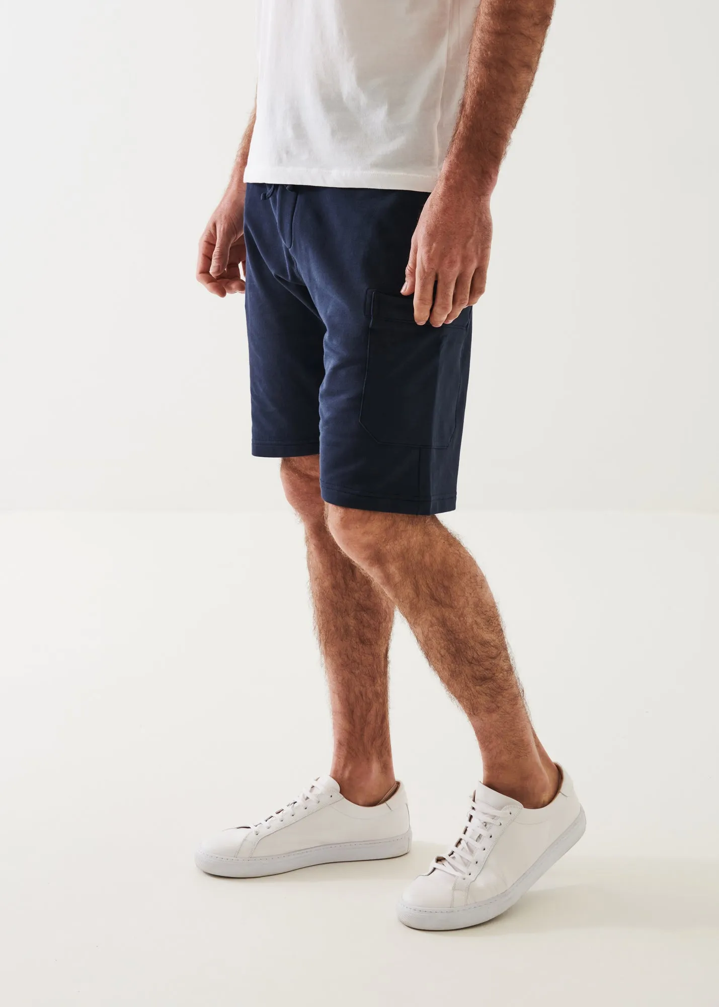 PIMA COTTON FRENCH TERRY CARGO SHORT