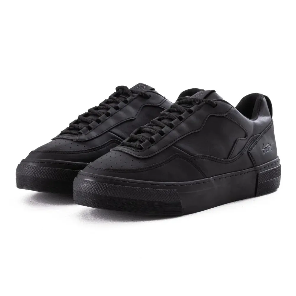 Pull & Bear Trainers With Topstitching - BLK