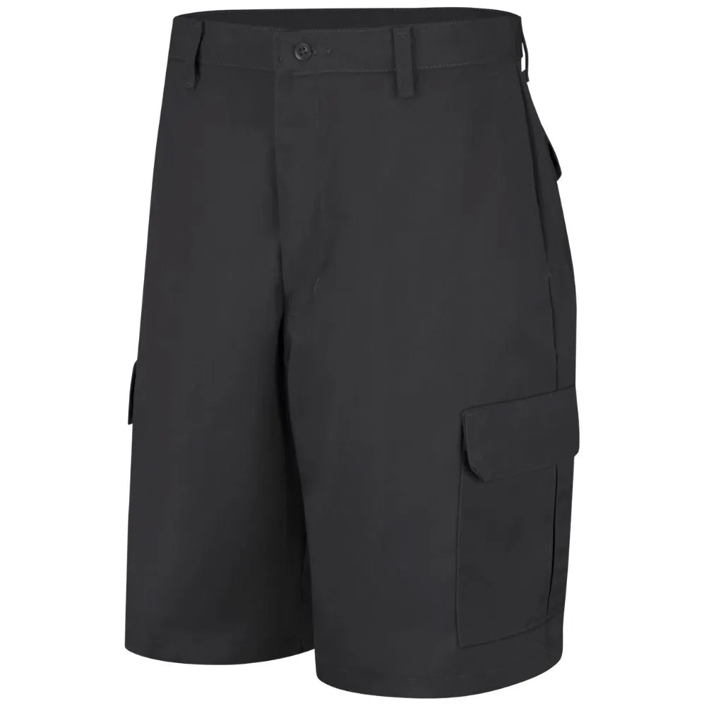 Red Kap Men's Cargo Work Shorts PT66BK - Black