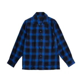 RTA PARLAN BERRY PLAID SHIRT