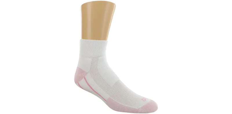 SAS Women's Qtr Crew Walker Socks