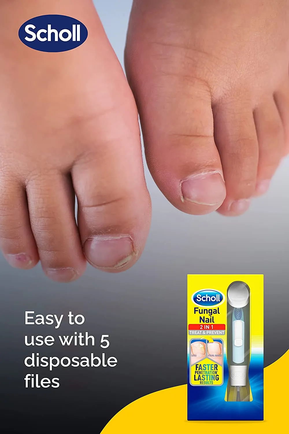 Scholl Fungal Nail 2 in 1 Treatment For Nail Fungus